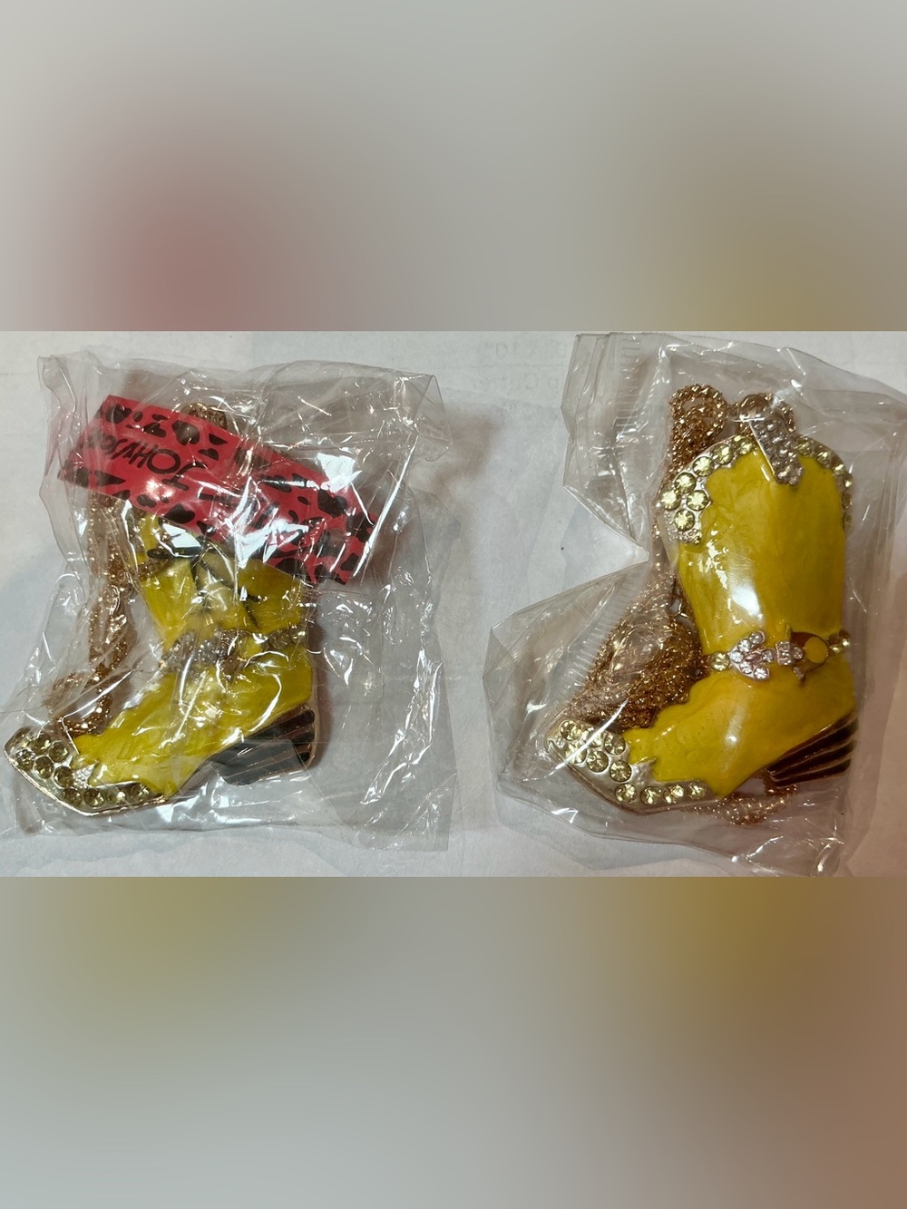 Cowboy Boot/Cowgirl Boot Pendant.(similar to B Johnson style)